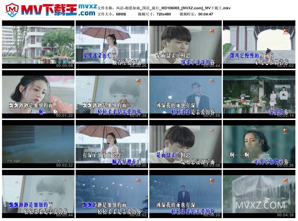 风语-相思如雨_国语_流行_MD106065